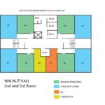 Walnut Hall Floors 2-3
