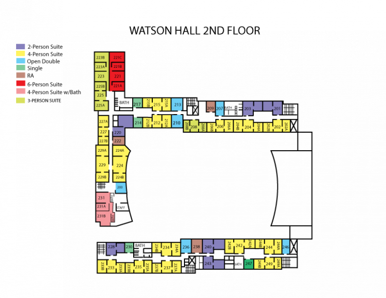 Watson Hall Floor Plans - Housing – Syracuse University