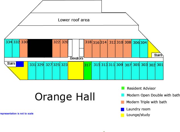 Orange Hall Floor 3